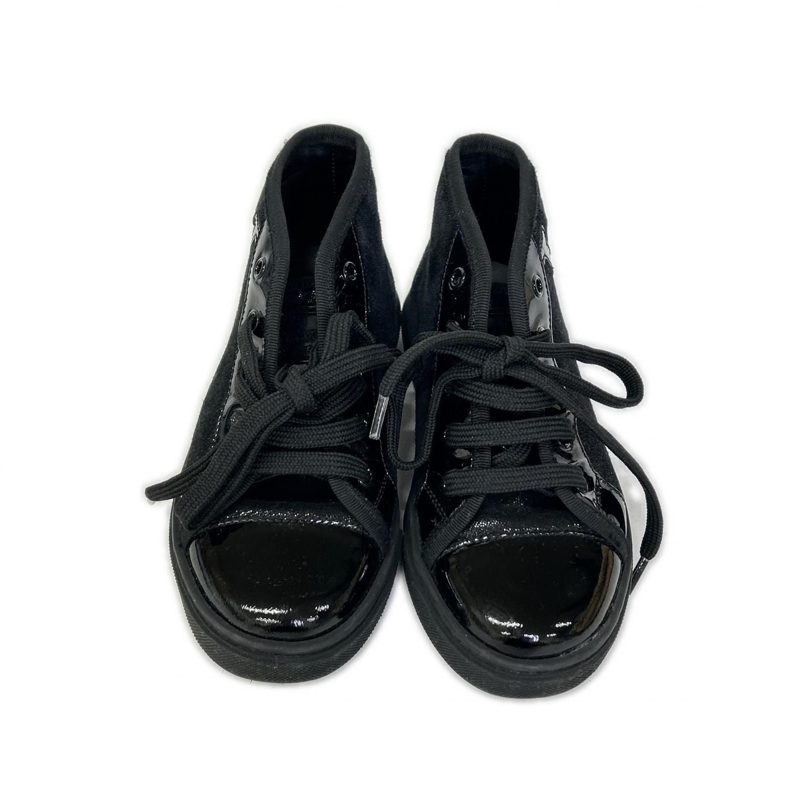 Louis Vuitton Patent Fabric High Cut Sneakers — view 5
