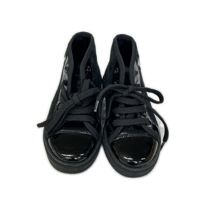 Louis Vuitton Patent Fabric High Cut Sneakers — view 5