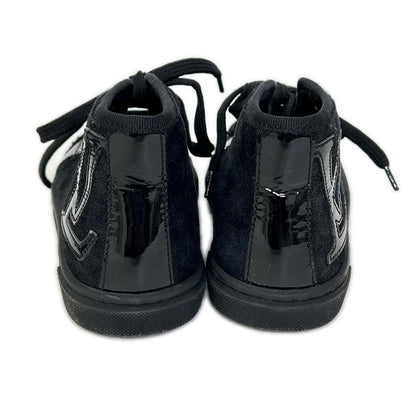 Louis Vuitton Patent Fabric High Cut Sneakers — view 3