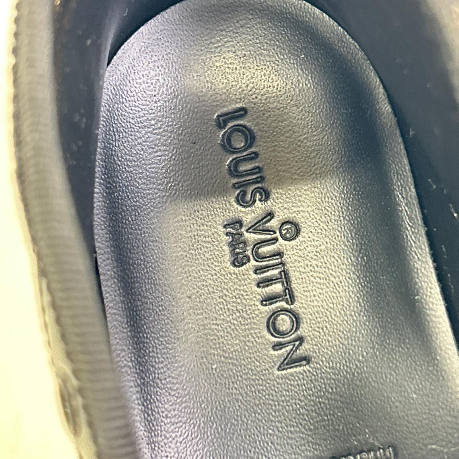 Louis Vuitton Patent Fabric High Cut Sneakers — view 7