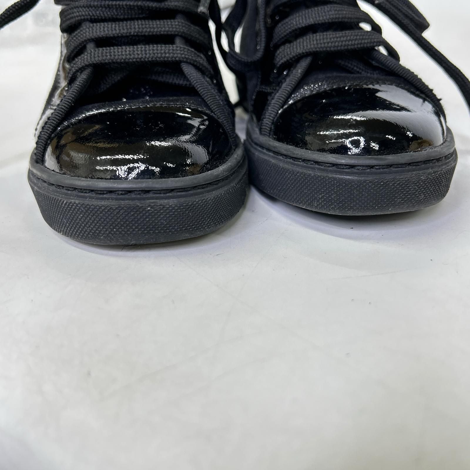 Louis Vuitton Patent Fabric High Cut Sneakers — view 9