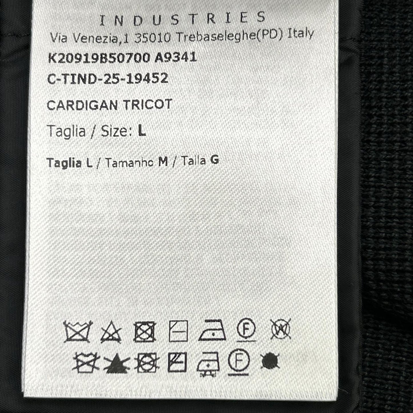 Moncler Cardigan Tricot Knit Nylon Trim Zip Up Jacket — view 7