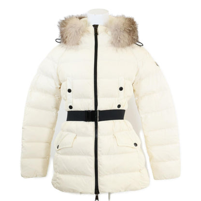 Moncler Clion Belted Hooded Down Jacket 00