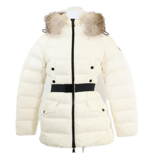 Moncler Clion Belted Hooded Down Jacket 00