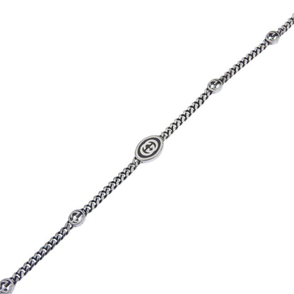 Gucci Interlocking 925 Sterling Silver Bracelet — view 4