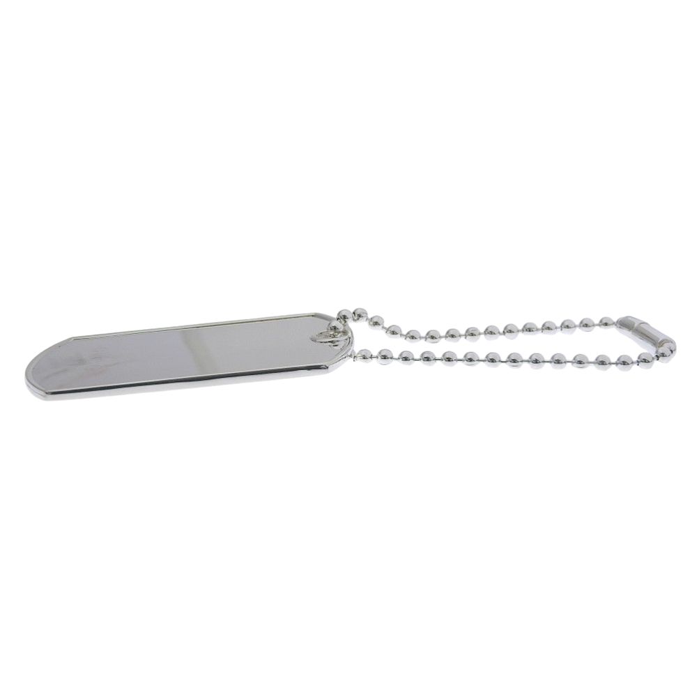 Gucci Dog Tag Charm 925 Sterling Silver Key Holder — view 3