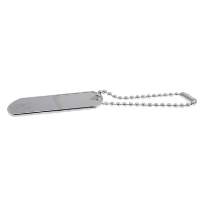 Gucci Dog Tag Charm 925 Sterling Silver Key Holder — view 3