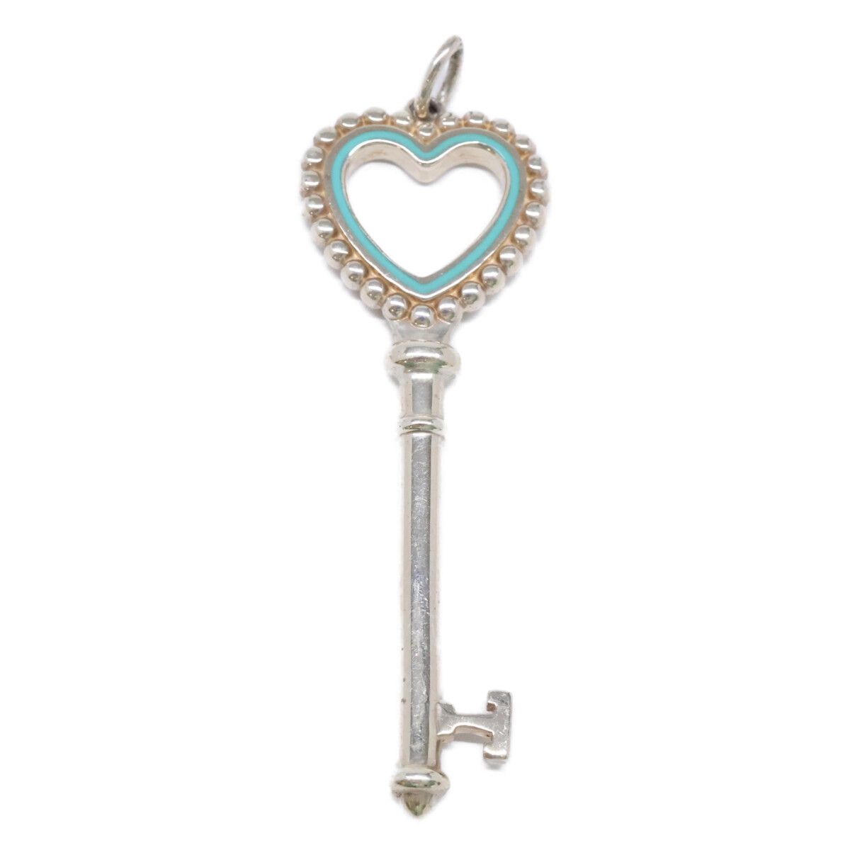 Tiffany & Co Cobalt Blue Large Beads Pendant Key