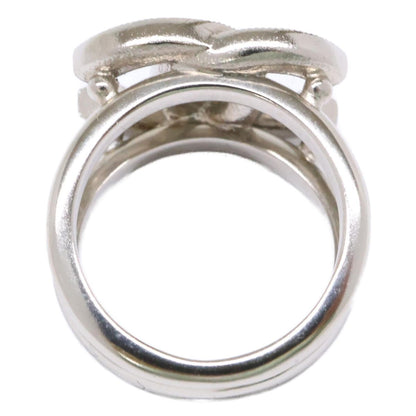 Chanel Rhinestone CC Logo Ring — view 5