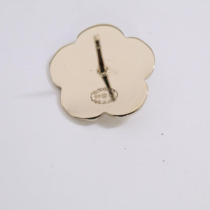 Chanel CC Logo Camellia Motif Imitation Pearl Earring — view 6