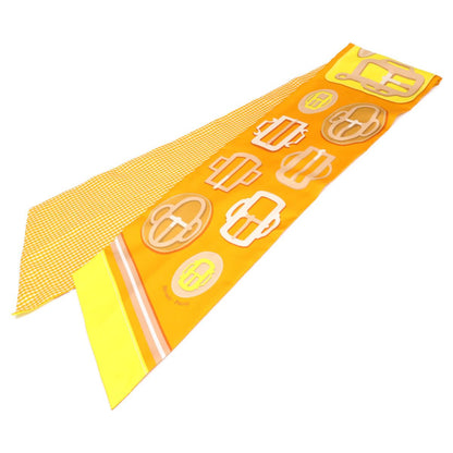 Hermes Bovclerie Moderne Silk Maxi Twill Scarf