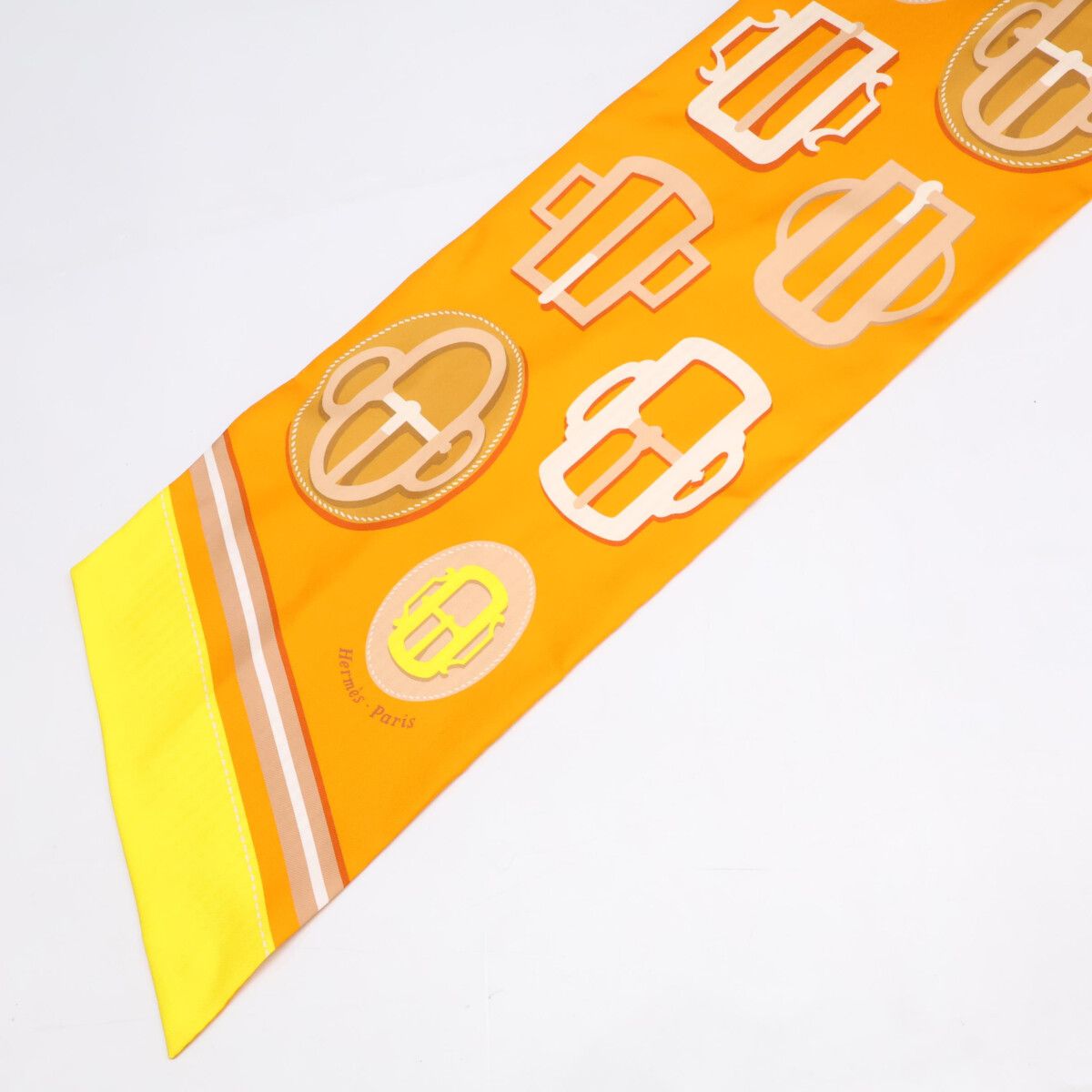 Hermes Bovclerie Moderne Silk Maxi Twill Scarf — view 2