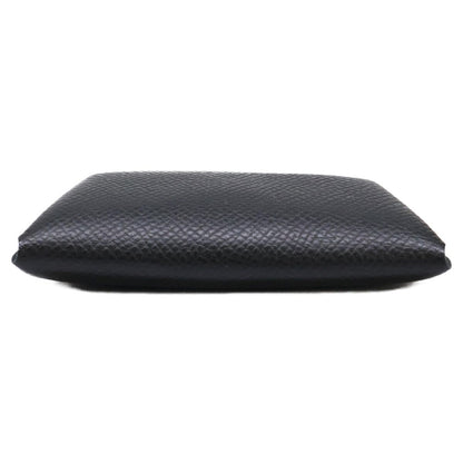 Hermes Bastia Leather Coin Purse Black — view 5