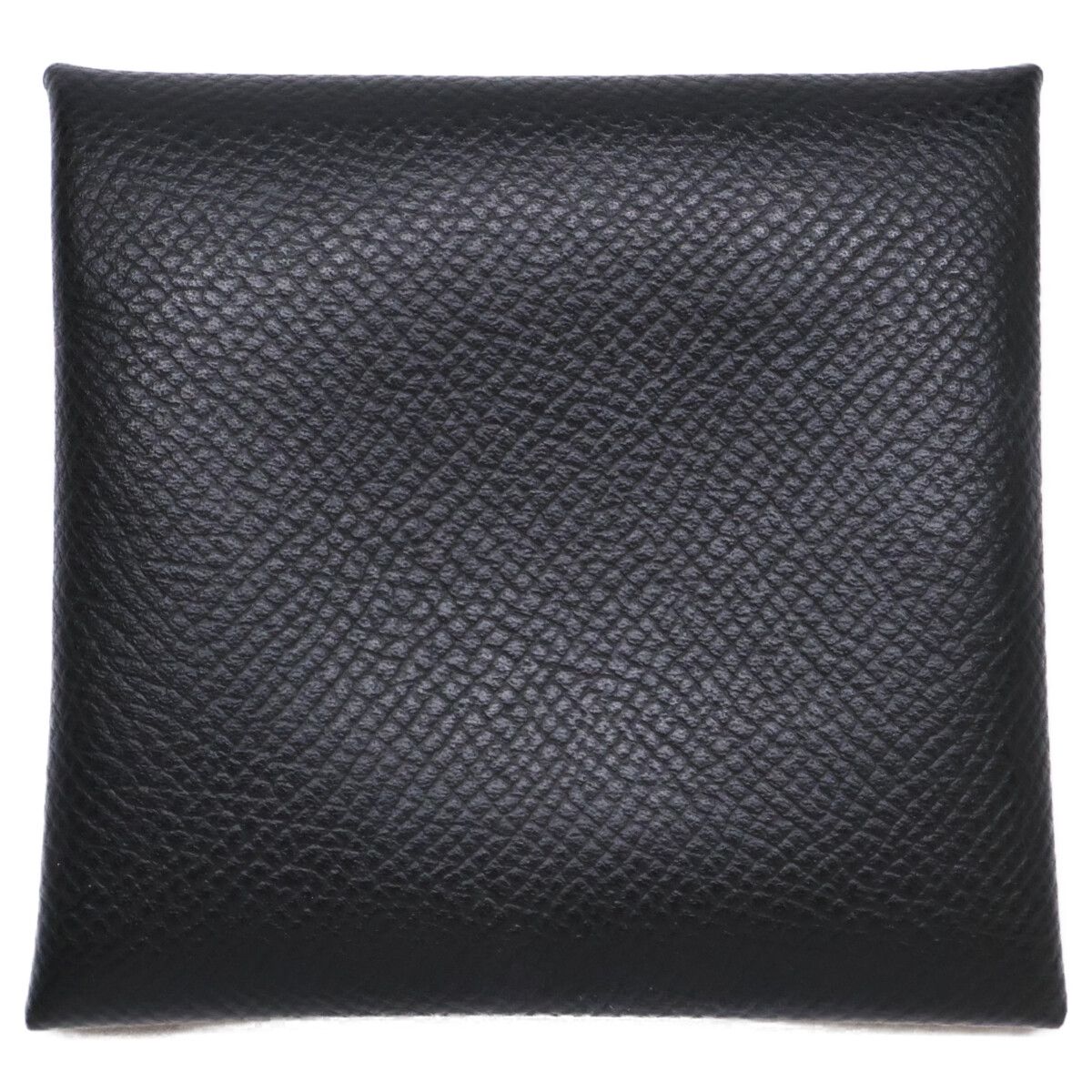 Hermes Bastia Leather Coin Purse Black — view 6