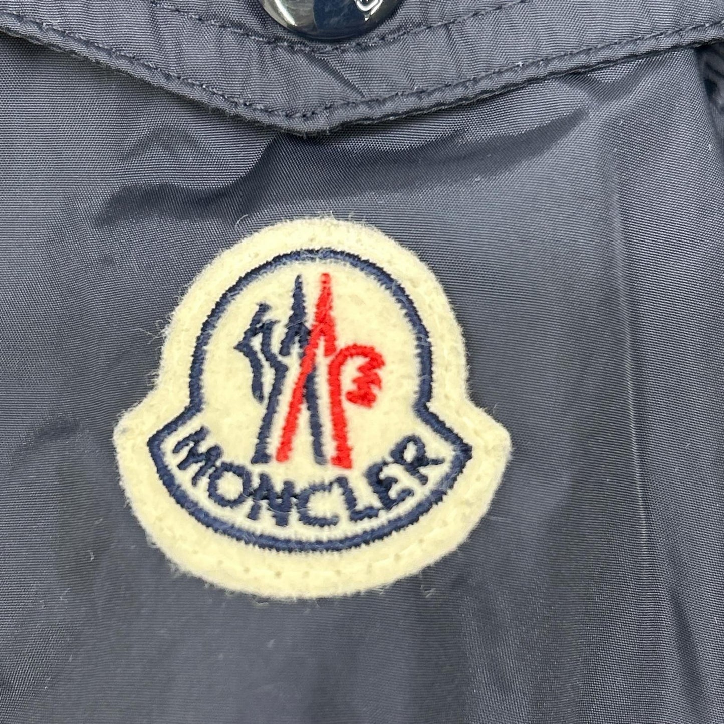 Moncler Navy Zip Up Jacket XS — view 8