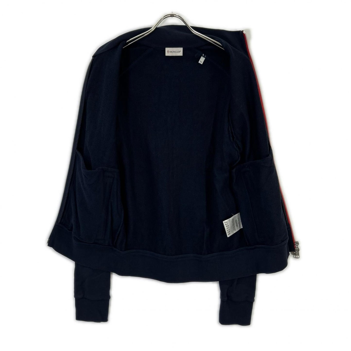 Moncler Navy Zip Up Jacket XS — view 3