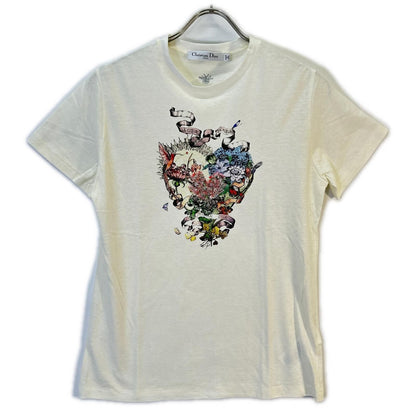 Dior le Coeur en Fleurs Flower T-Shirt XS
