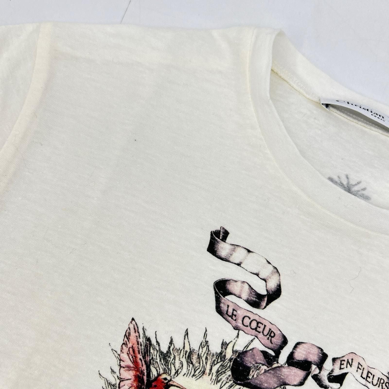 Dior le Coeur en Fleurs Flower T-Shirt XS — view 6