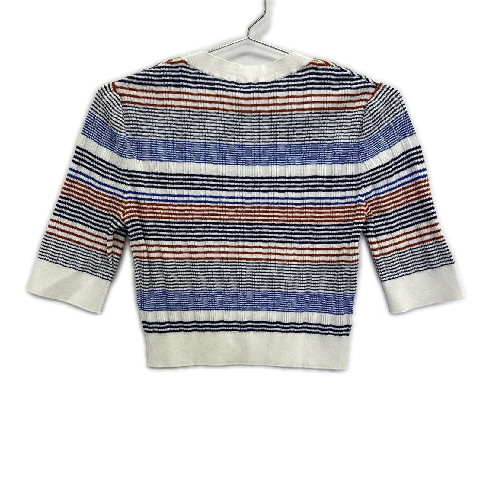 Chanel Border CC Logo Summer Knit 34 Sweater — view 2