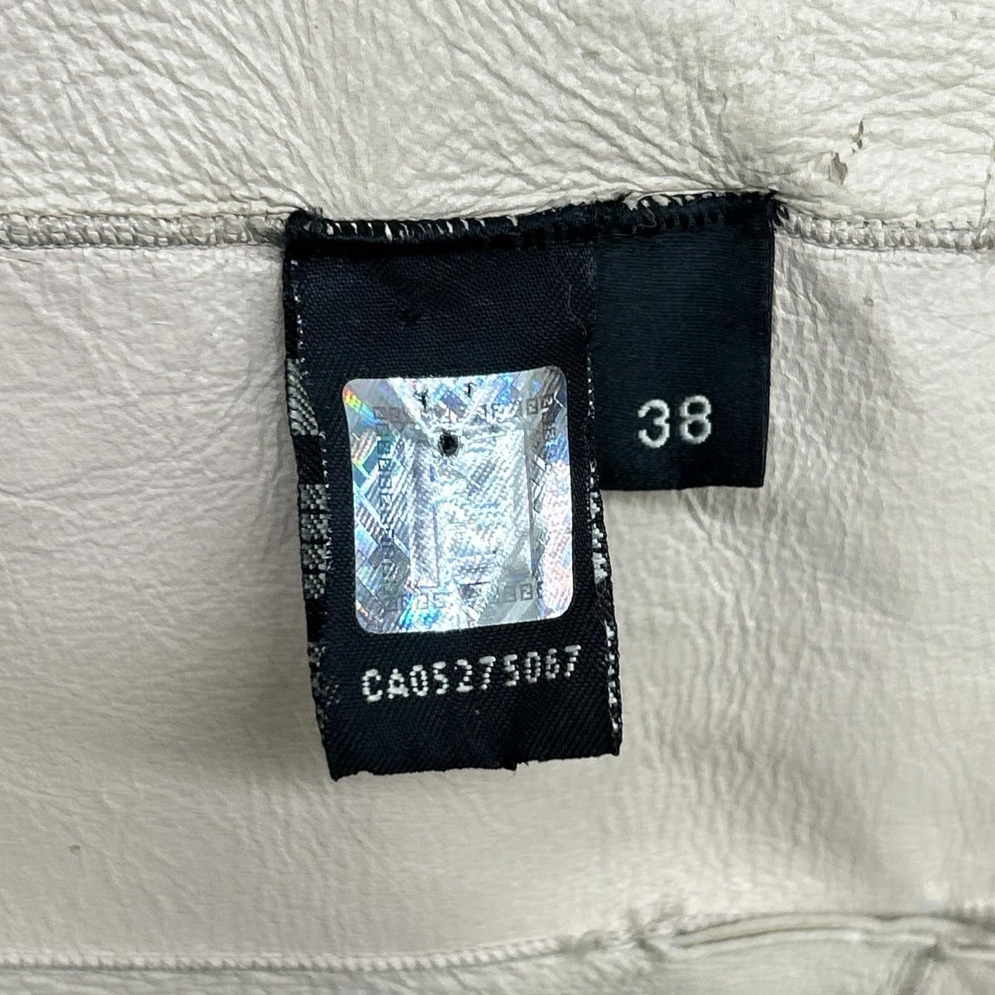 Fendi Waist Belt Mink 38 Jacket — view 7