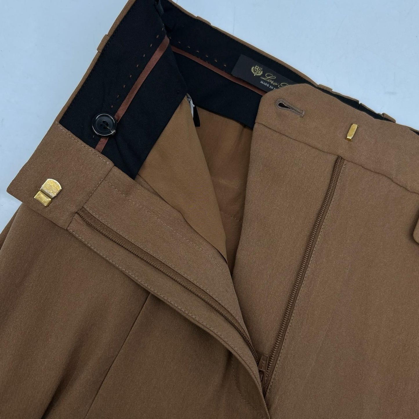 Loro Piana Paper Silk Wide Pants 40 — view 6
