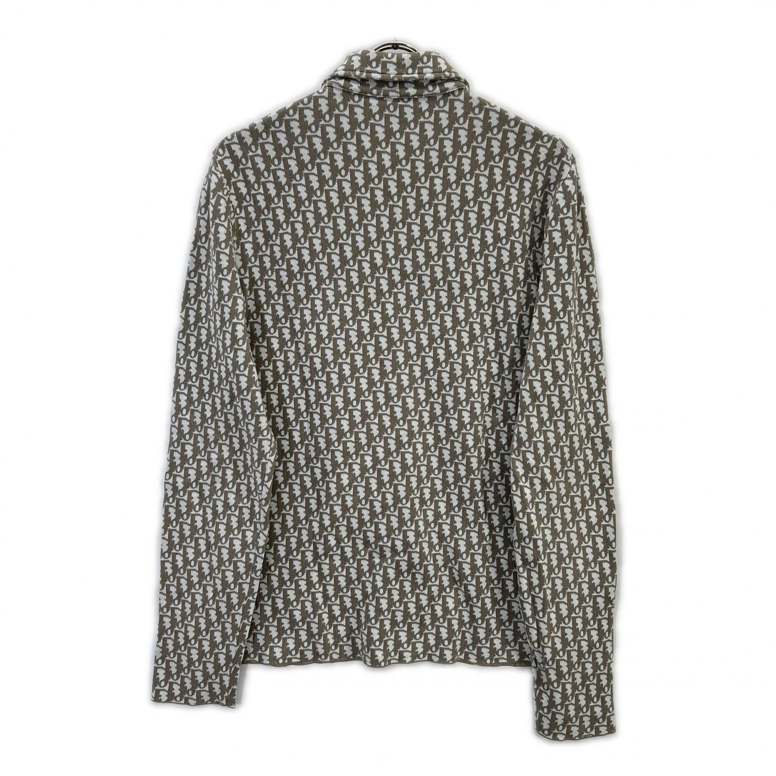 Dior Brown Cotton Allover Pattern Shirt — view 2
