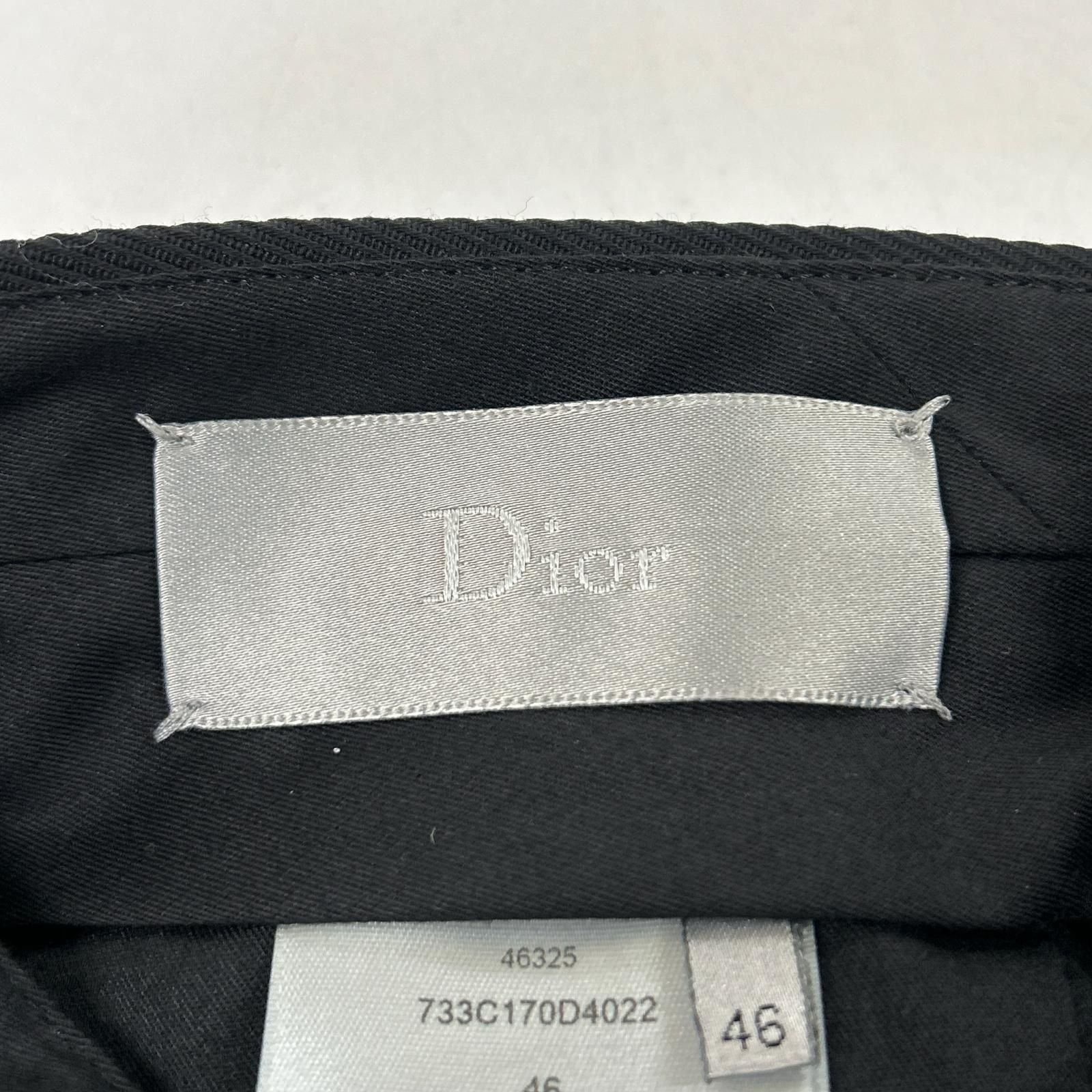 Dior Homme Black Zip Pocket Trousers Pants 46 — view 3