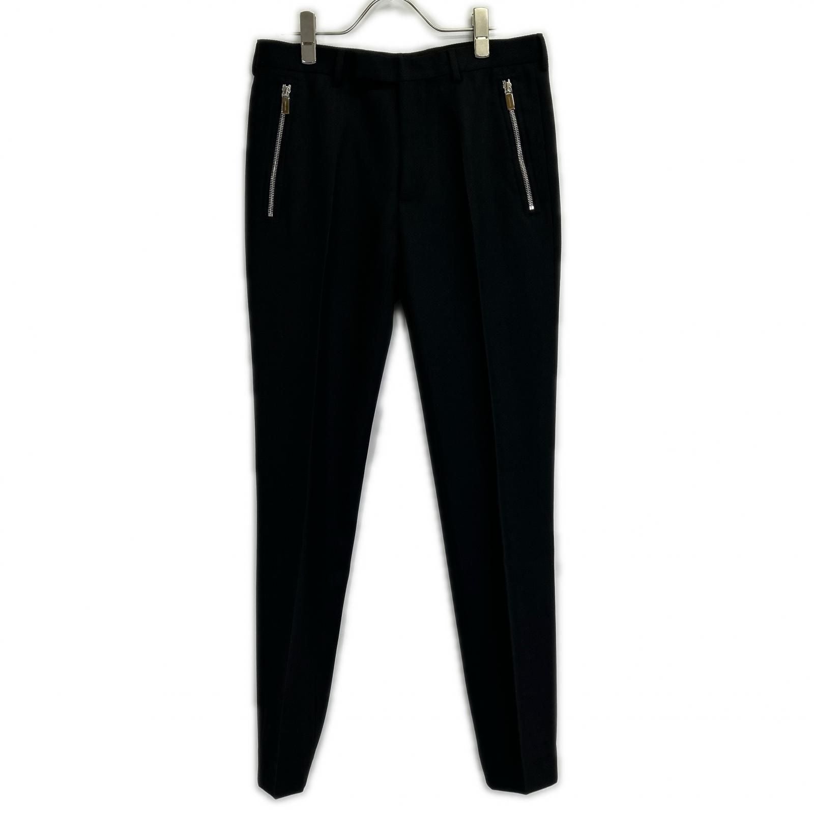 Dior Homme Black Zip Pocket Trousers Pants 46