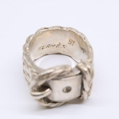 Hermes Diane Ring 51 925 Sterling Silver — view 6