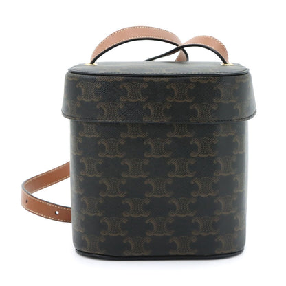 Celine Cuir Trio Box Shoulder Bag Leather — view 2