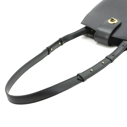 Louis Vuitton Epi Cluny Shoulder Bag Leather Noir Gold — view 5