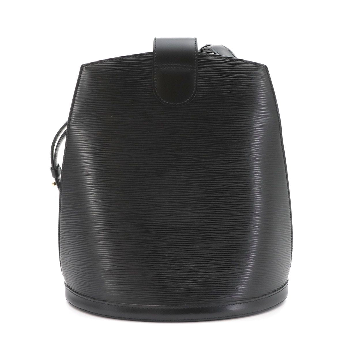 Louis Vuitton Epi Cluny Shoulder Bag Leather Noir Gold — view 2