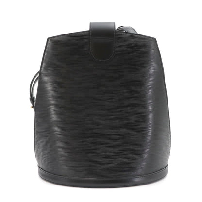 Louis Vuitton Epi Cluny Shoulder Bag Leather Noir Gold — view 2