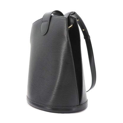 Louis Vuitton Epi Cluny Shoulder Bag Leather Noir Gold — view 3