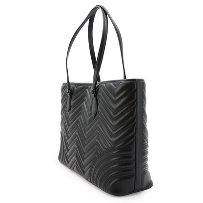 Gucci GG Marmont Quilted Large Tote Leather Black — view 4