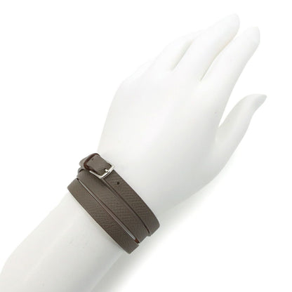 Hermes Etriviere Bracelet Leather Epsom Silver — view 6