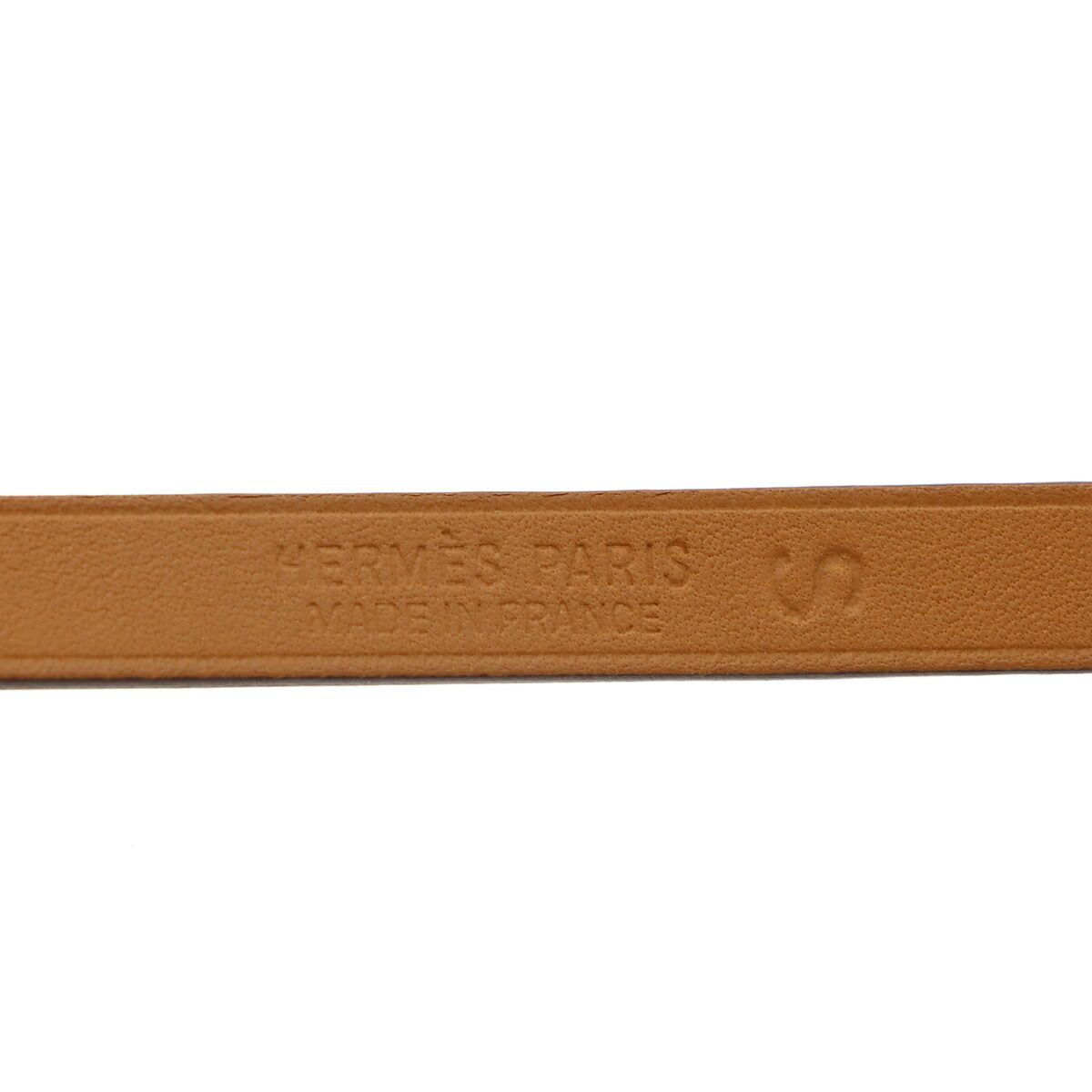 Hermes Etriviere Bracelet Leather Epsom Silver — view 3
