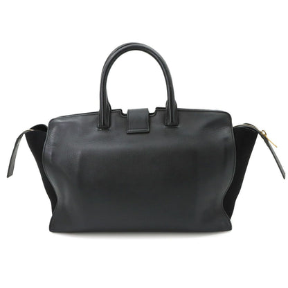 Saint Laurent Downtown Cabas 2-Way Bag Leather Black — view 3