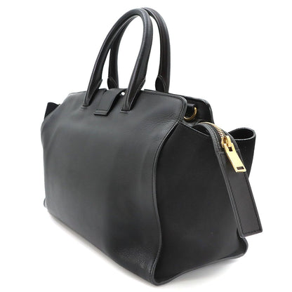 Saint Laurent Downtown Cabas 2-Way Bag Leather Black — view 4
