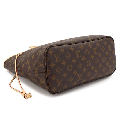 Louis Vuitton Monogram Neverfull MM Tote Brown Rose Beige — view 5