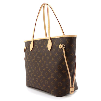 Louis Vuitton Monogram Neverfull MM Tote Brown Rose Beige — view 4