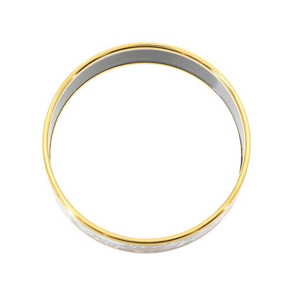 Hermes Enamel GM Bangle Bracelet Multi Color Gold Email GM — view 4