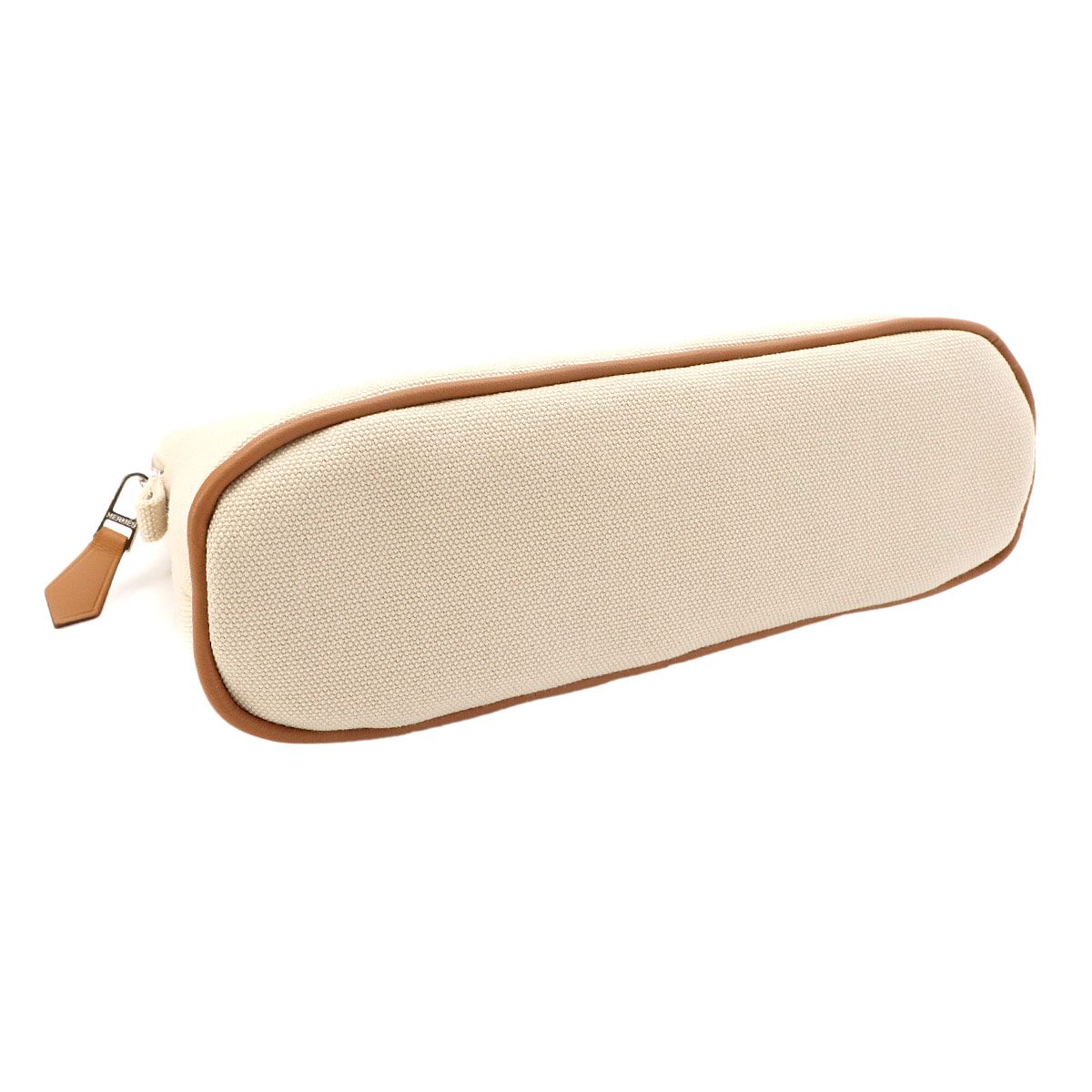Hermes Bolide Pouch 20 Mini Cotton Canvas Natural Silver — view 5