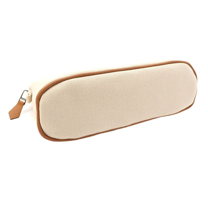 Hermes Bolide Pouch 20 Mini Cotton Canvas Natural Silver — view 5
