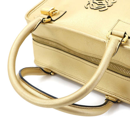 Loewe Amazona 28 Hand Bag Leather Gold 339.70.780 — view 6