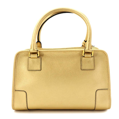 Loewe Amazona 28 Hand Bag Leather Gold 339.70.780 — view 3
