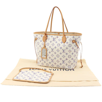 Louis Vuitton Nautical Monogram Jacquard Neverfull MM Tote White — view 2