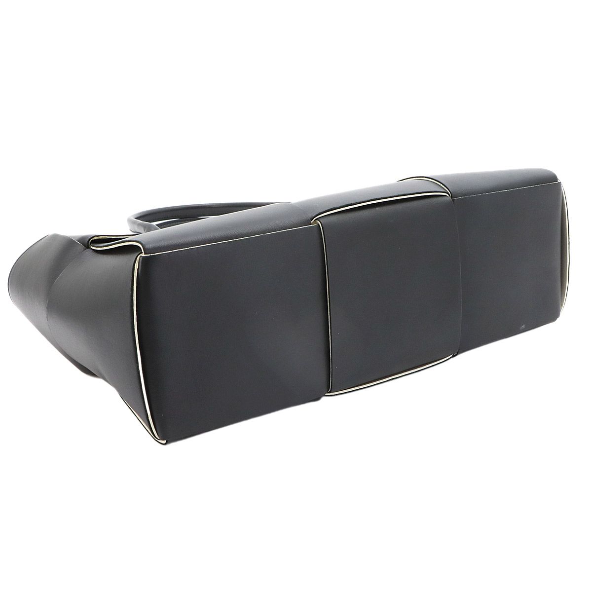 Bottega Veneta Intrecciato Arco Tote Leather Black — view 4