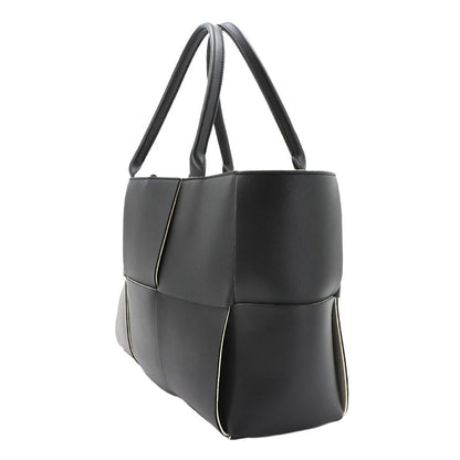 Bottega Veneta Intrecciato Arco Tote Leather Black — view 3
