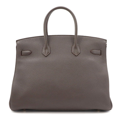 Hermes Birkin 35 Togo Etain Hand Bag Gold — view 2